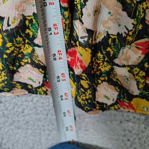 J.Crew Mercantile Maxi Dress Womens 8 Multicolor Sweet Pea Floral Tiered Cottage - Picture 5 of 13